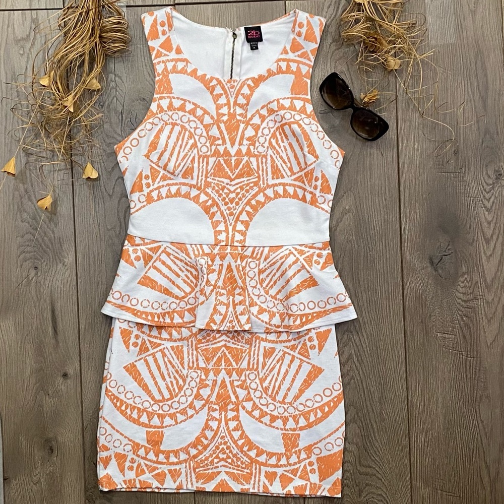 Bebe Peplum Dress